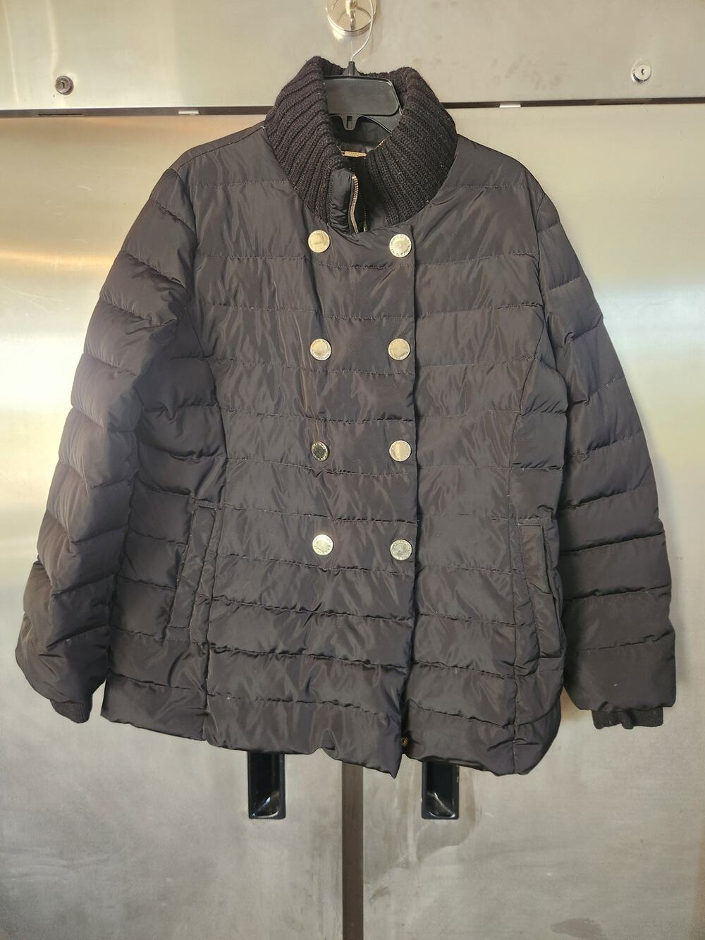 Ivanka Trump Womens Down Puffer Coat Size XL | Black